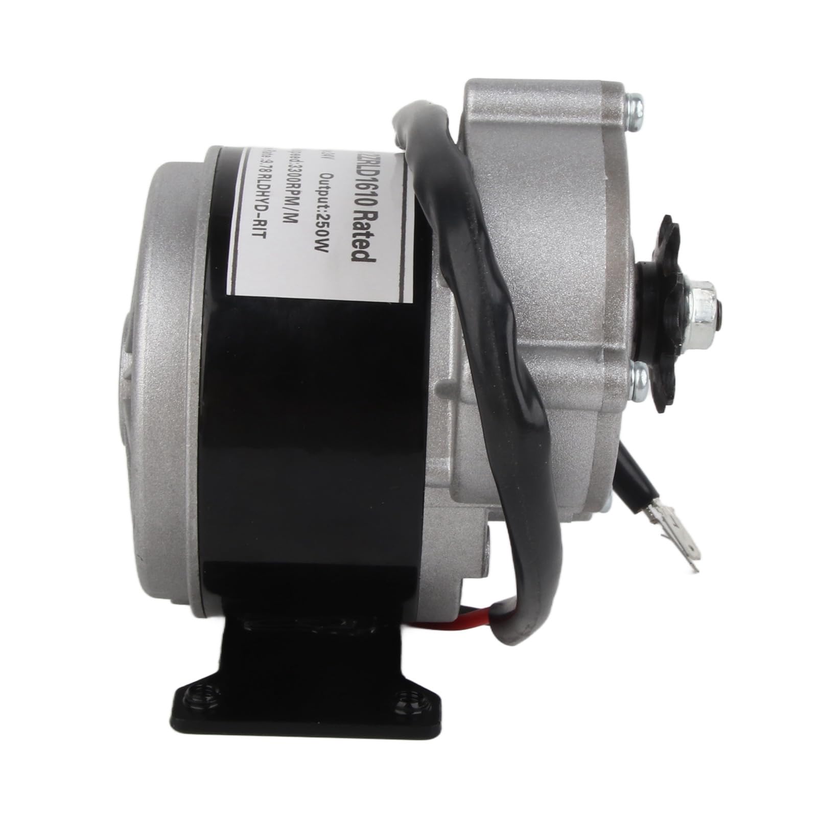 silnik elektryczny z redukcją biegów, do rowerów elektrycznych, 24 V 250 W, wysoka moc, 13 zębów, trwała konstrukcja metalowa,
