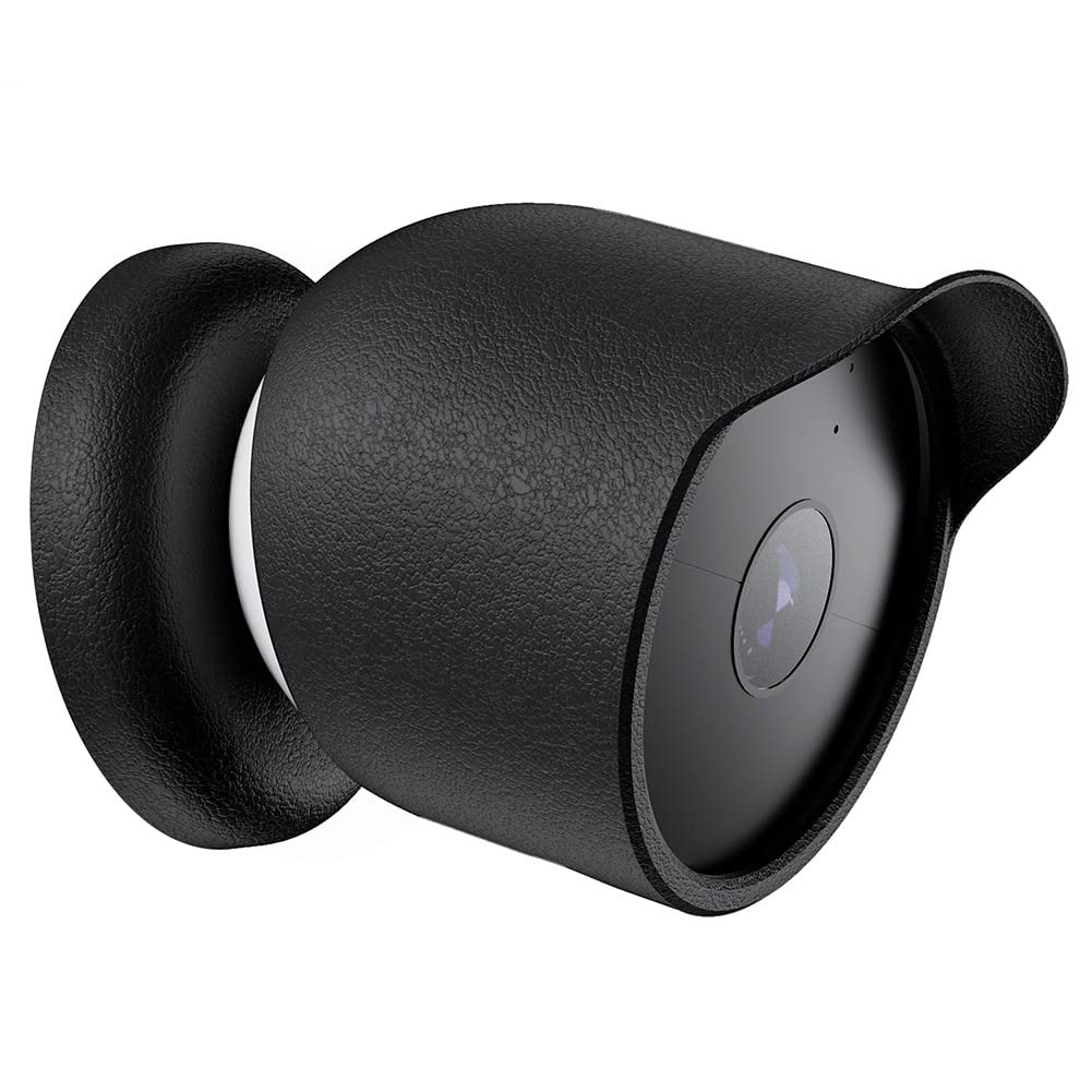 Silikonowy pokrowiec ochronny pokrowiec ochronny na każdą pogodę futerał ochronny na aparat wodoodporny odporny na zarysowania do kamery Google Nest Cam na zewnątrz lub wewnątrz (bateria) do kamery z
