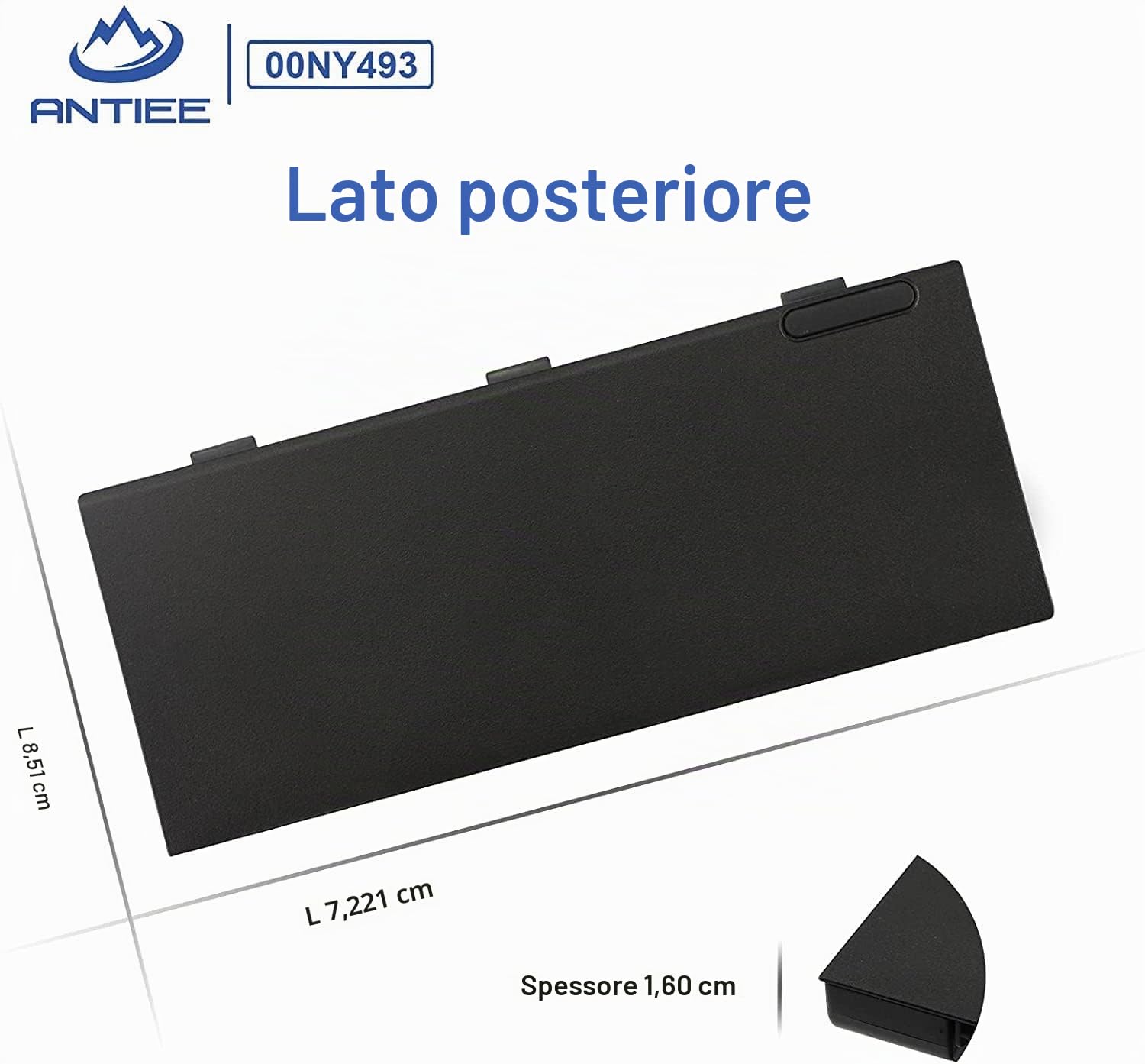 ANTIEE 77+ 00NY493 SB10H45078 Laptop Batteria Compatible with Lenovo ThinkPad P50 P51 P52 Series Notebook 01AV477 SB10H45077 SB10H45078 00NY492 L17L6P51 L17M6P51 01AV495 77+ 77++ 11.25V 90Wh