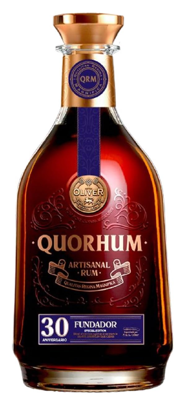 Quorhum Fundador Rum – 30 Jahre gereift | Premium Rum aus der Dominikanischen Republik