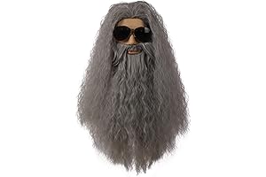 Wizard Beard and Wig: Transform into a Mystical Sorcerer