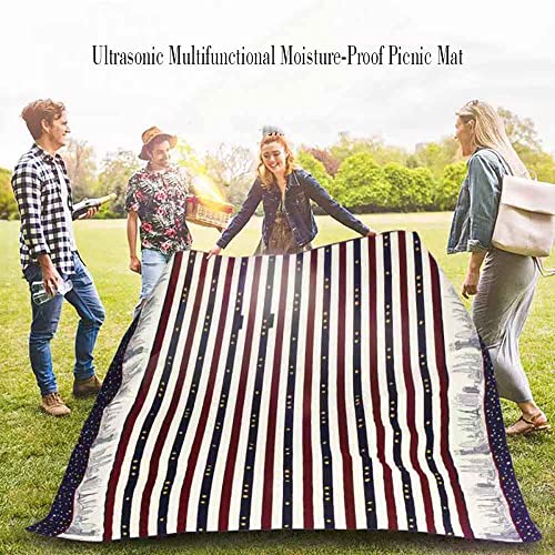Tapis de pique-nique imperméable et lavable en machine pour parc