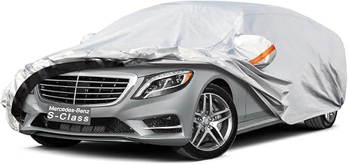 Funda de automĂłvil de 6 capas para Mercedes-Benz Clase S S250 S300 S350 S400 S450 S550 S560 S600 (1972-2024) impermeable para todo tipo de clima, Funda de automĂłvil de 6 capas para Mercedes-Benz Clase S S250 S300 S350 S400 S450 S550 S560 S600 (1972-2024) impermeable para todo tipo de clima,
