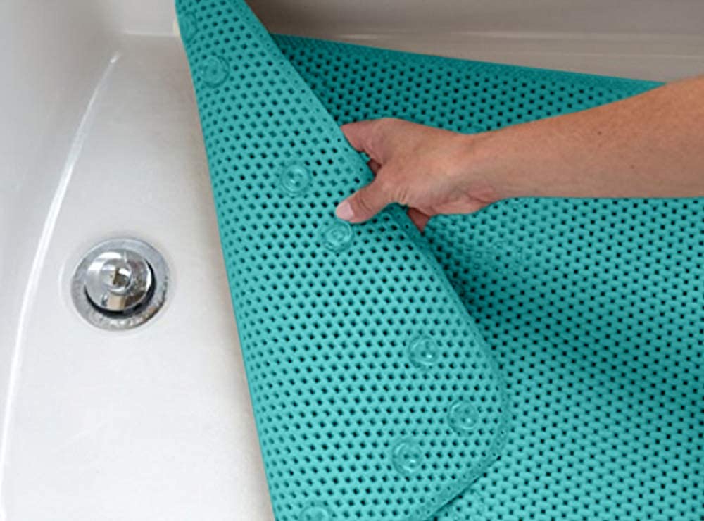 Snapklik.com : Deluxe Bathtub Mat Non Slip, Soft Foam Bath Mats For ...