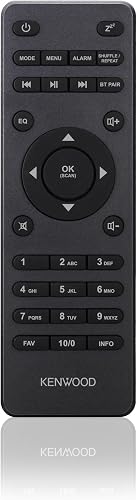 Kenwood CR-ST500S-B Radio Intelligente Design avec écran Couleur TFT 4", Radio Internet WiFi, Dab+, FM, Spotify (HiFi), Deezer, Bluetooth, stéréo RMS 30 W, Caisson de Basses intégré, télécommande - 4