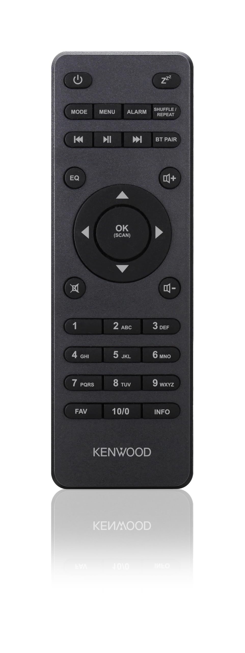 Kenwood CR-ST500S-B - Radio Inteligente con Pantalla TFT a Color de 4", Radio Internet WiFi, Dab+, FM, Spotify (HiFi), Deezer, Bluetooth, estéreo RMS 30 W, subwoofer Integrado, Mando a Distancia,