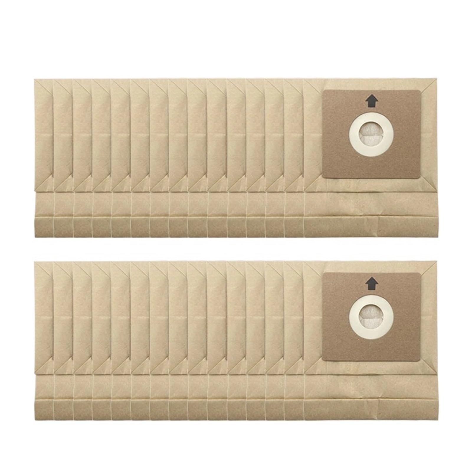 Einweg-Staubbeutel, kompatibel mit Philips Staubsaugern, Kunststoffpapier | Staubbeutel aus Kunststoff-Papierverbund, Universalgröße 11 x 10 cm, for die tägliche Wartung der Reinigungsmaschine(15PCS)