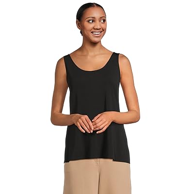 Eileen Fisher Scoop Neck Tank Top Women