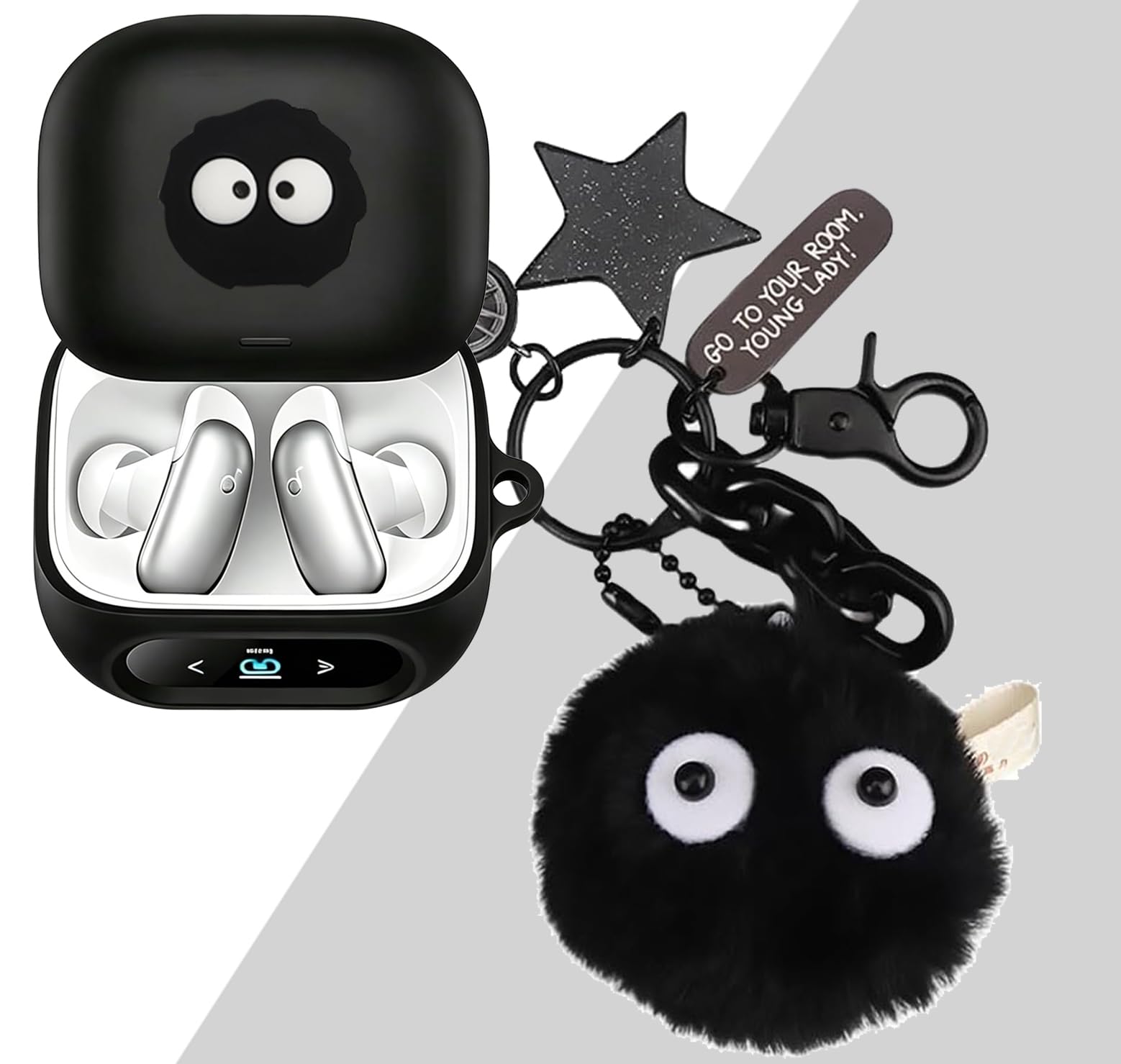 Amazon | [KOMININA] Anker Soundcore Liberty 5 Pro 用 ケース 可愛い