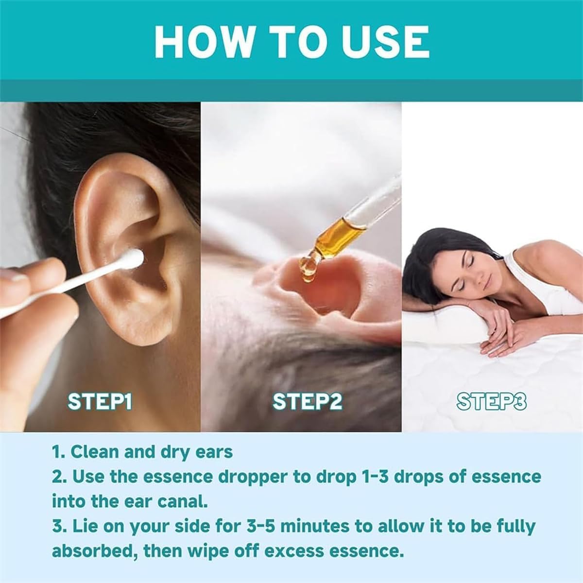 Spray anti-acouphènes bio pour le soutien des oreilles. Spray nettoyant pour le soulagement des acouphènes. Appareil pour soulager les acouphènes et les bourdonnements d'oreilles.