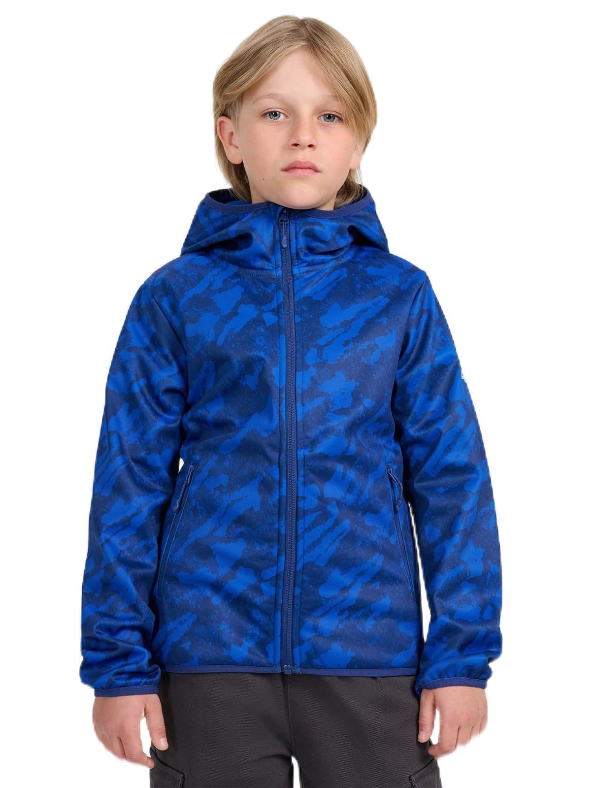 4F Kurtka softshell wiatroodporna membrana 5000 chłopięca
