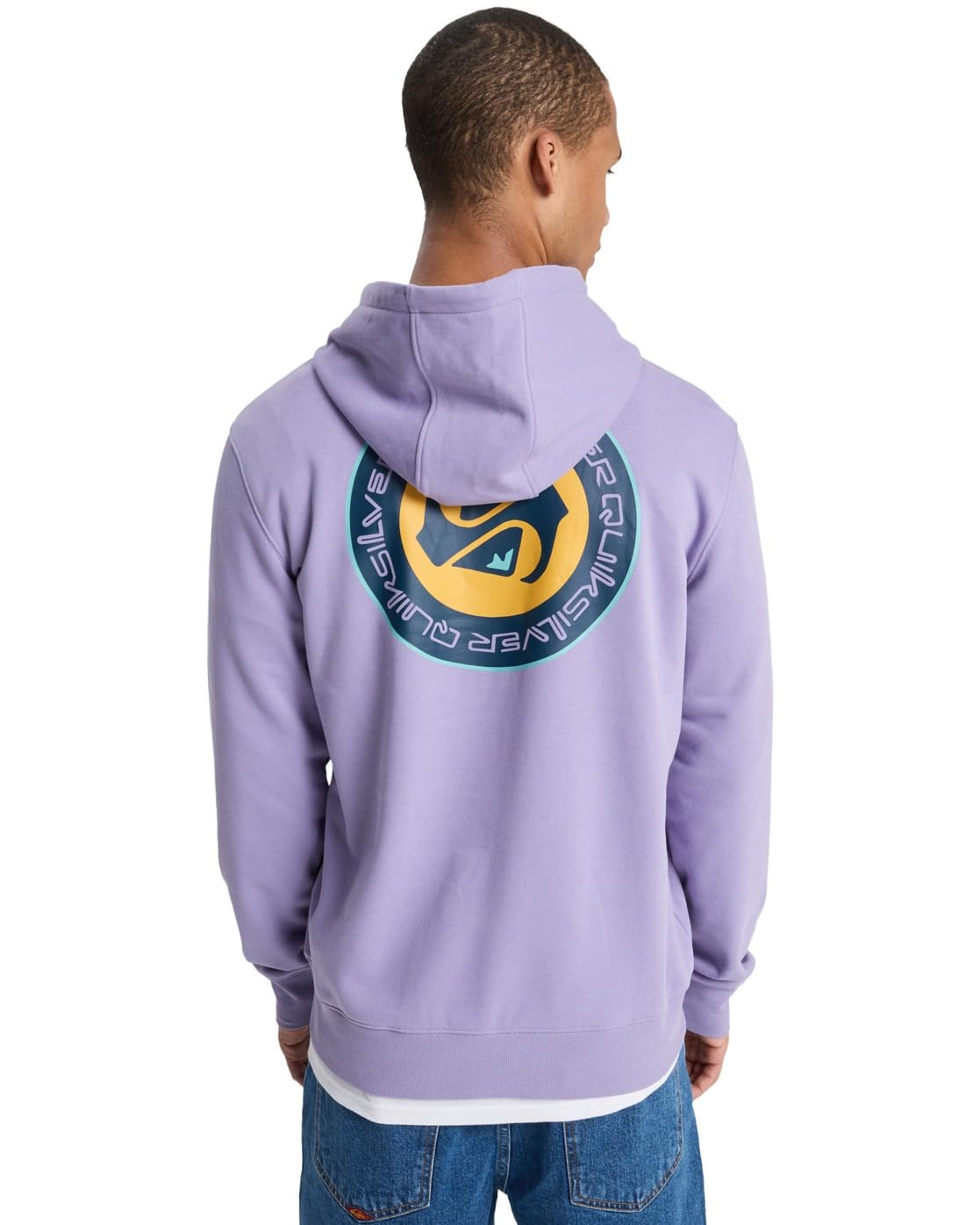 Quiksilver Graphic - Kapuzenpulli - L - Lila.