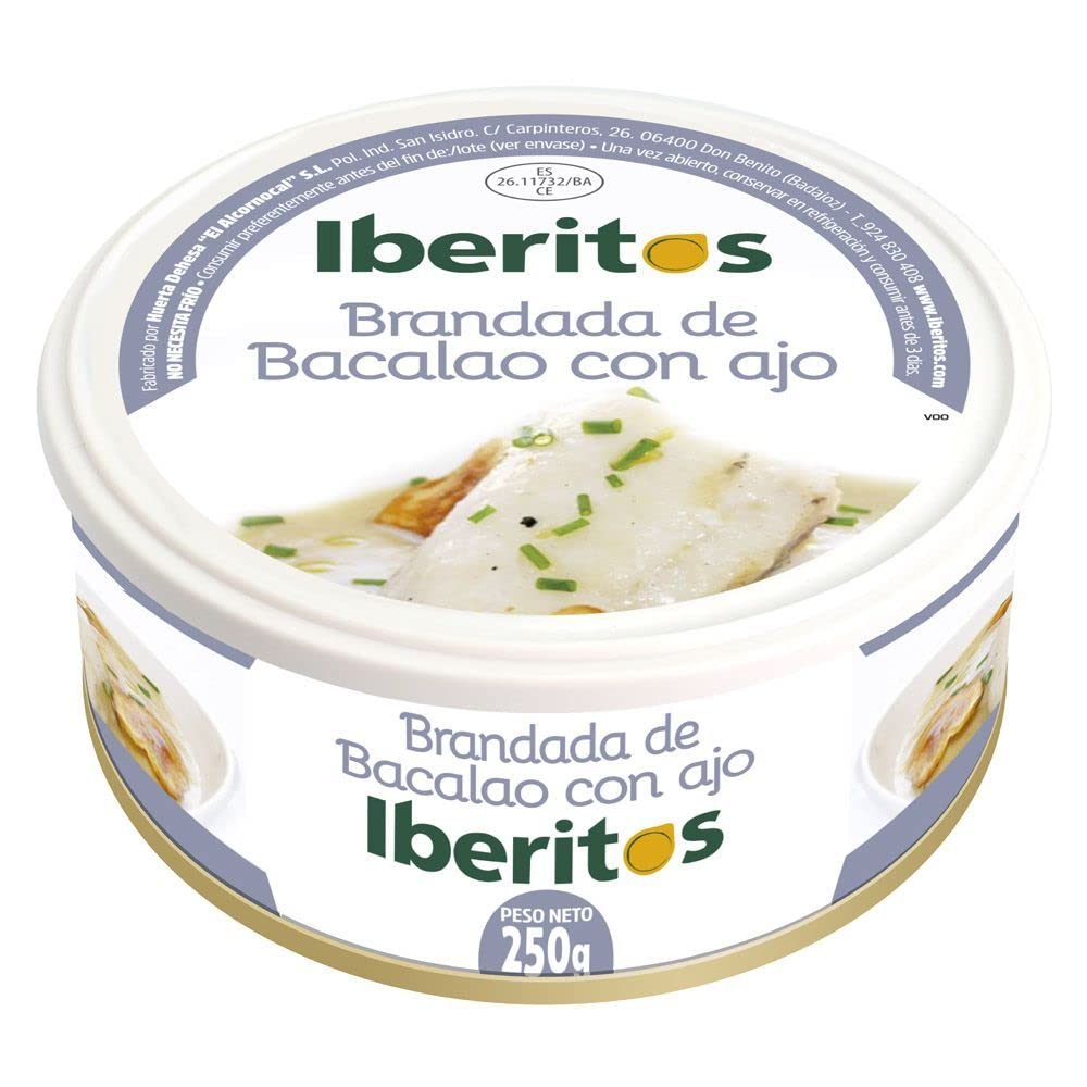 Brandada de Bacalao con Ajo Iberitos