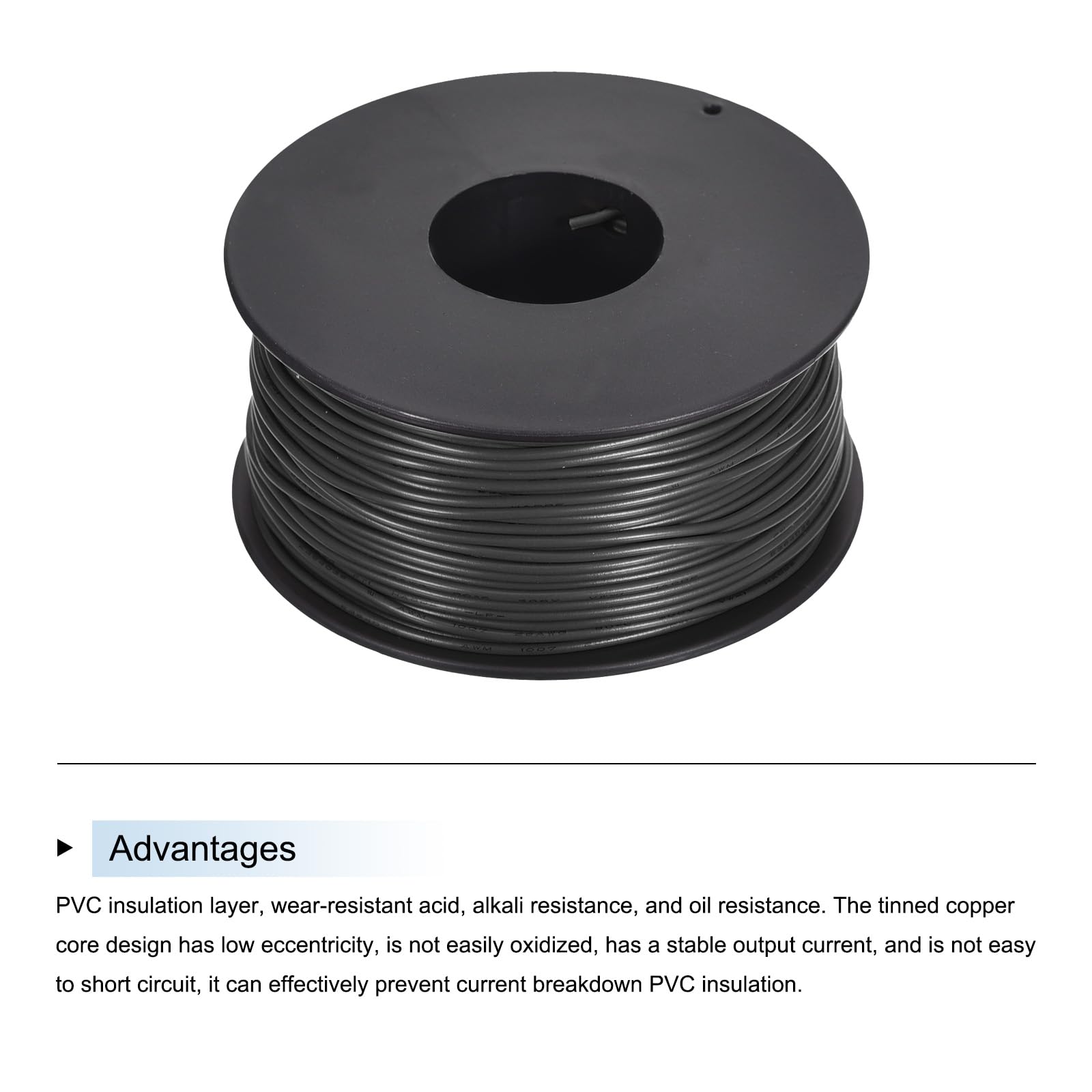 Cavo Elettrico In Silicone 28AWG 15m Nero: Flessibile, Ad Alta Temperatura E Per Auto!