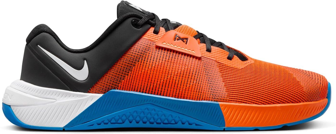 Nike Metcon 10 Men Cross Trainer 45 EU Total Orange White Photo Blue