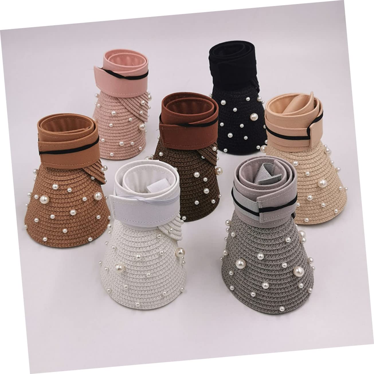 VALICLUD Sonnenschutzhut Wander Outdoor-Hüte mit Sonnenblende weicher Sonnen Campinghüte sczkappen sommermützen Atmungsaktiv Sun hat Schirmmütze sonnenfester Weiß