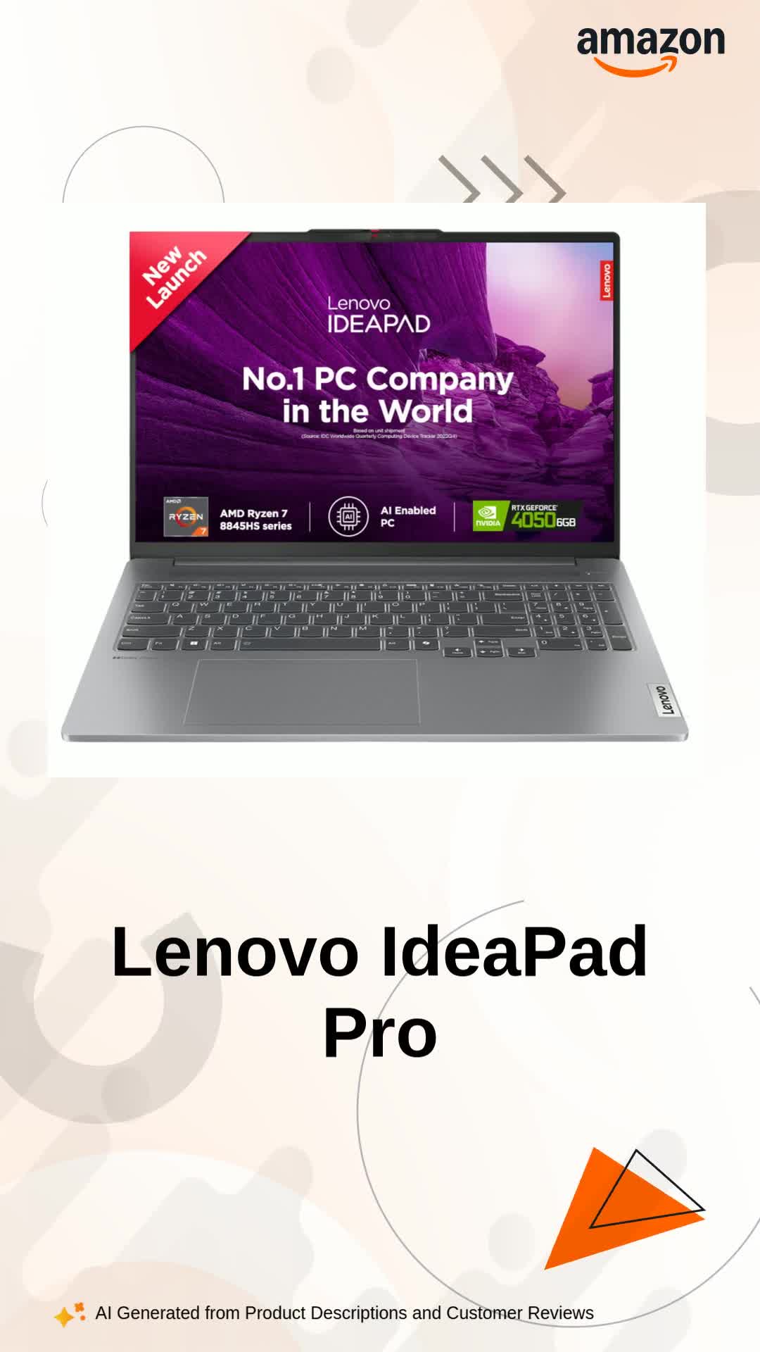Lenovo IdeaPad Pro 5 AMD Ryzen 7 8845HS 16
