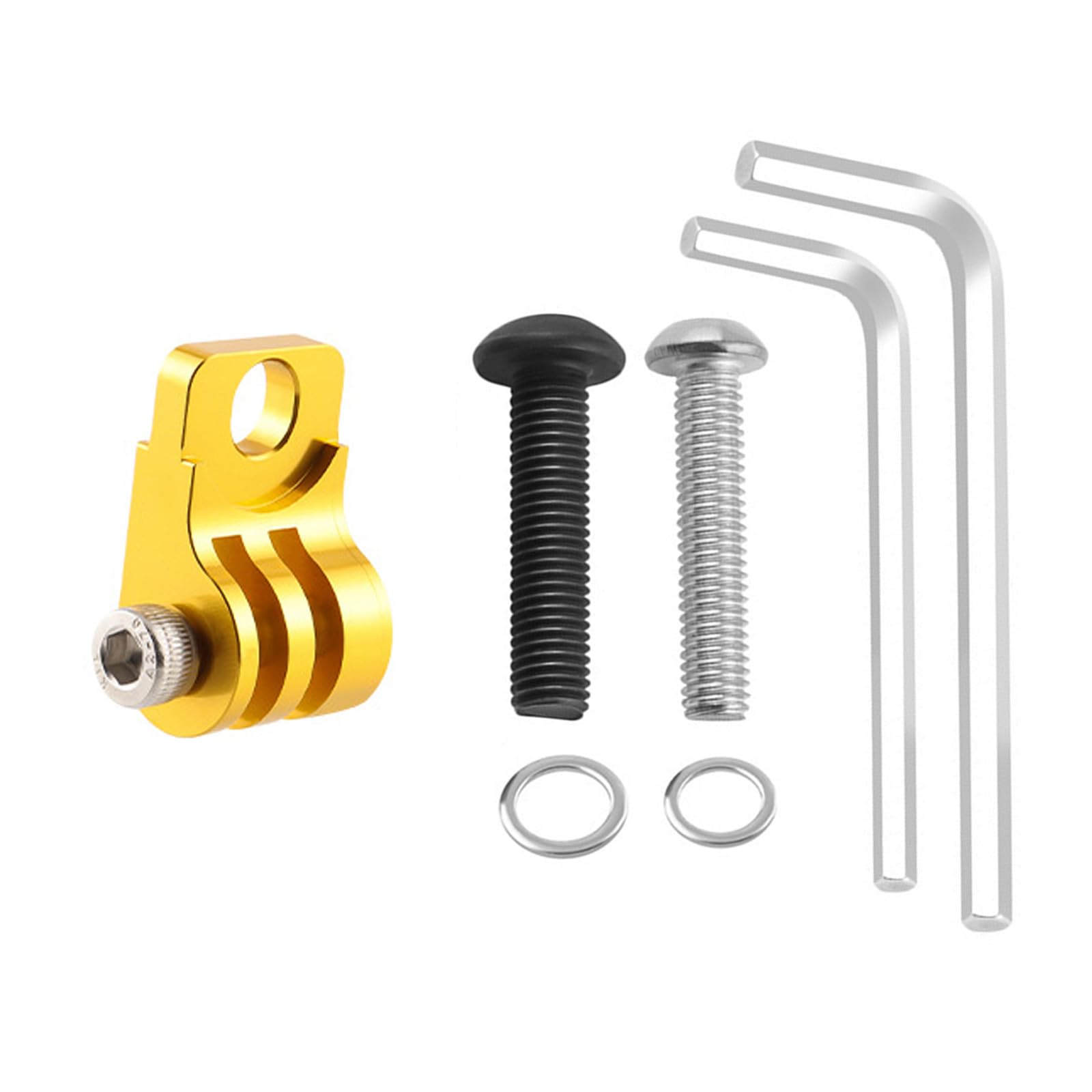 Shurhome High Strengths Aluminum Cycle Light Brackets Fashion Bicycles Light Stand for Cycling Enthusiasts