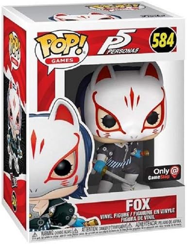 Funko Pop! Persona 5 Fox - Figura de vinilo exclusiva 584
