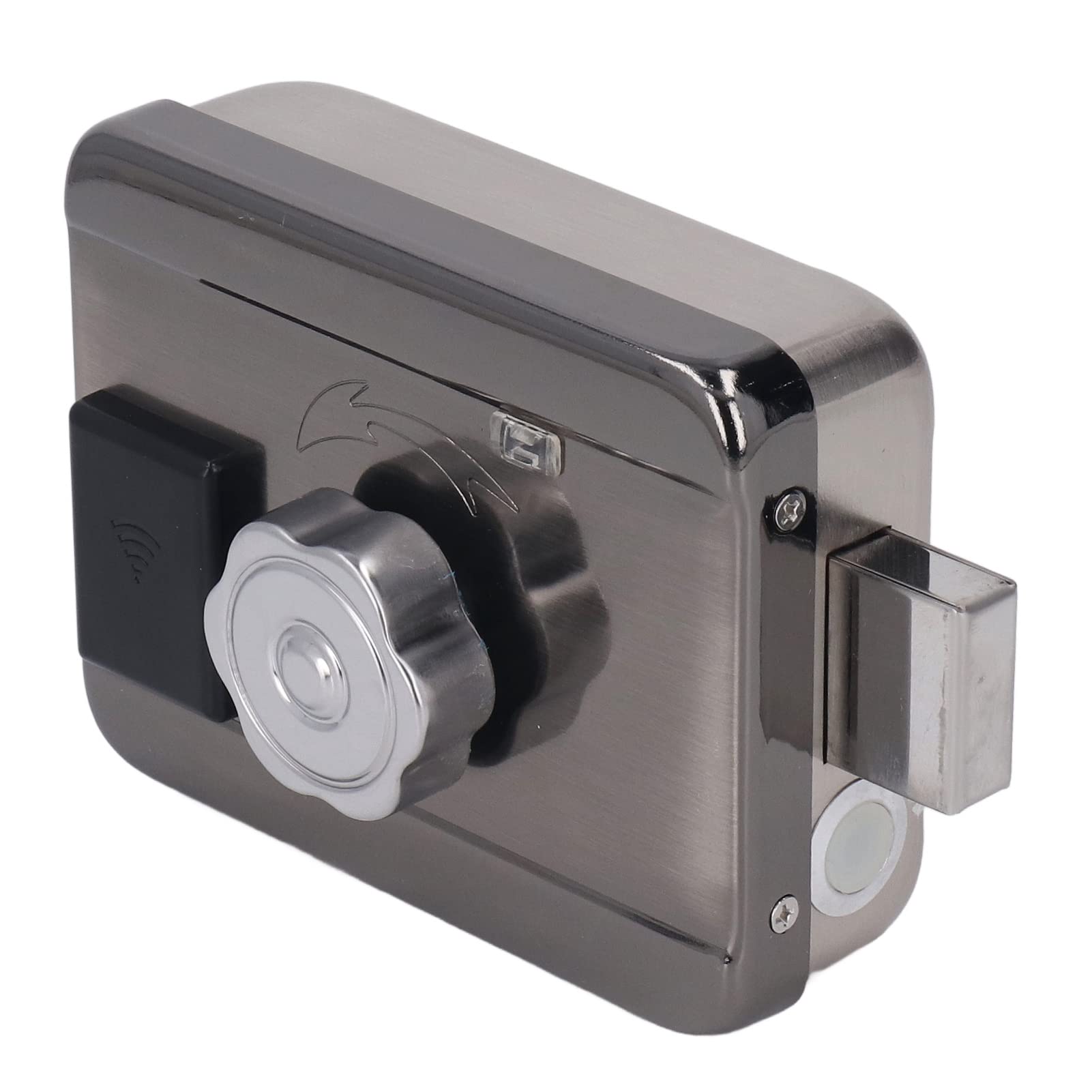 Cerradura electrónica para Puerta, Juego de Cerradura de puerta Tarjeta de Huella Digital Contraseña Inteligente Electrónica para Puerta 38-70mm