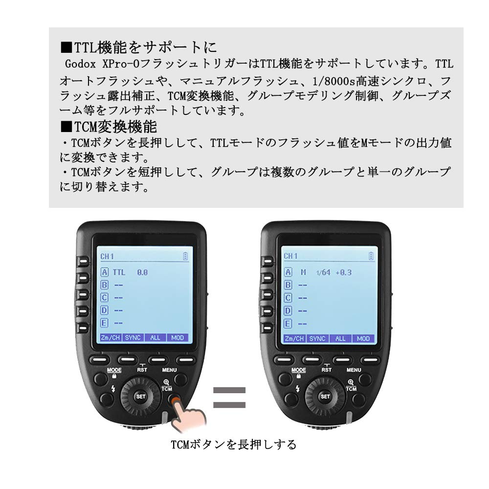 ❤️Godox XproC TTL ワイヤレスフラッシュトリガー❤️ Amazon | 【技適マーク付き＆正規品】Godox XproO フラッシュトリガー