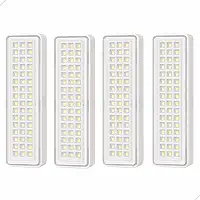 Luminária de Emergência Recarregável com 60 LEDs 110v e 220v Portátil para Iluminação Segura (4)