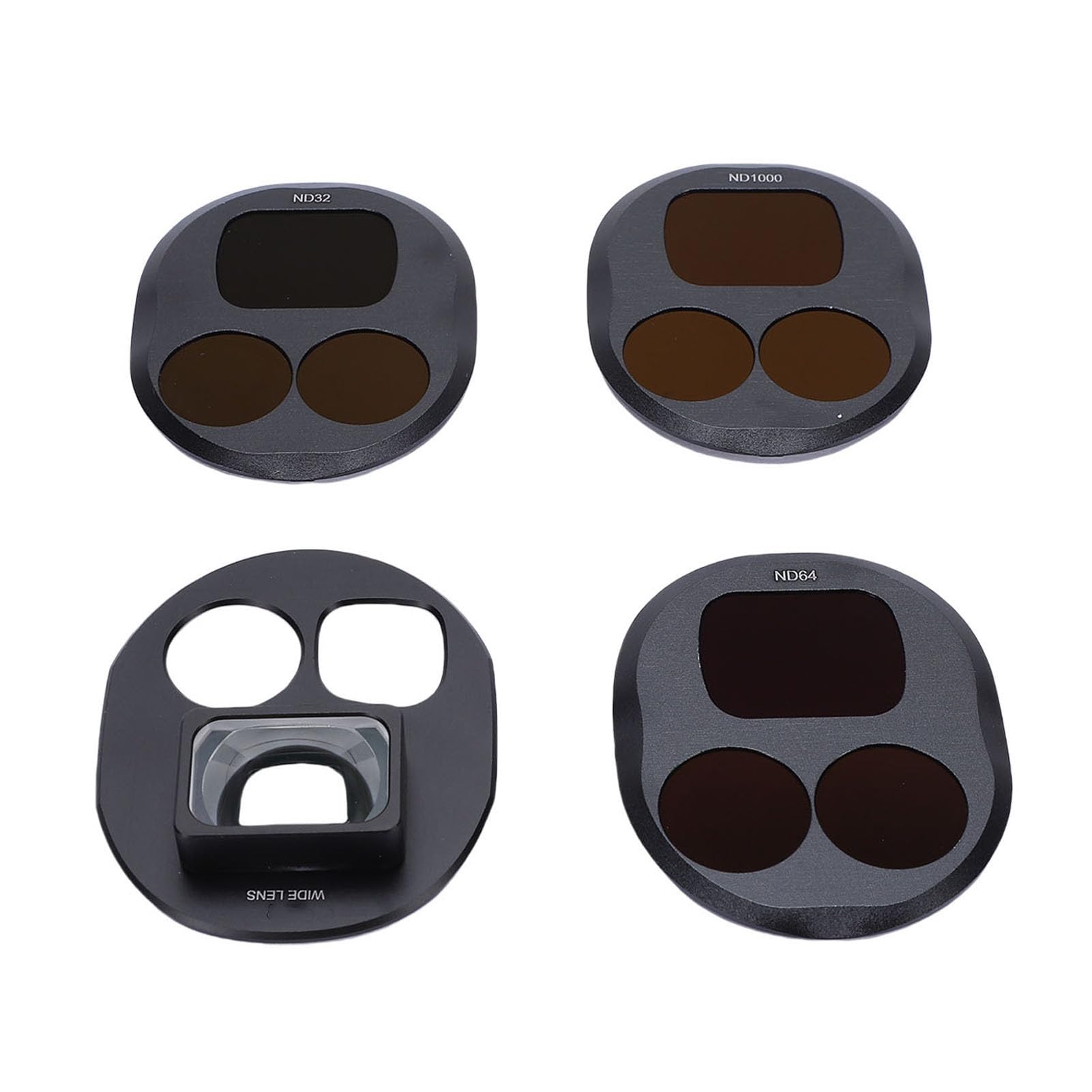 Tbest Set di Filtri per Obiettivo Fotocamera Drone Adatti per 4 Pro in 1 Vetro Ottico Rivestito HD Grandangolare da 108° ND1000 ND32 ND64