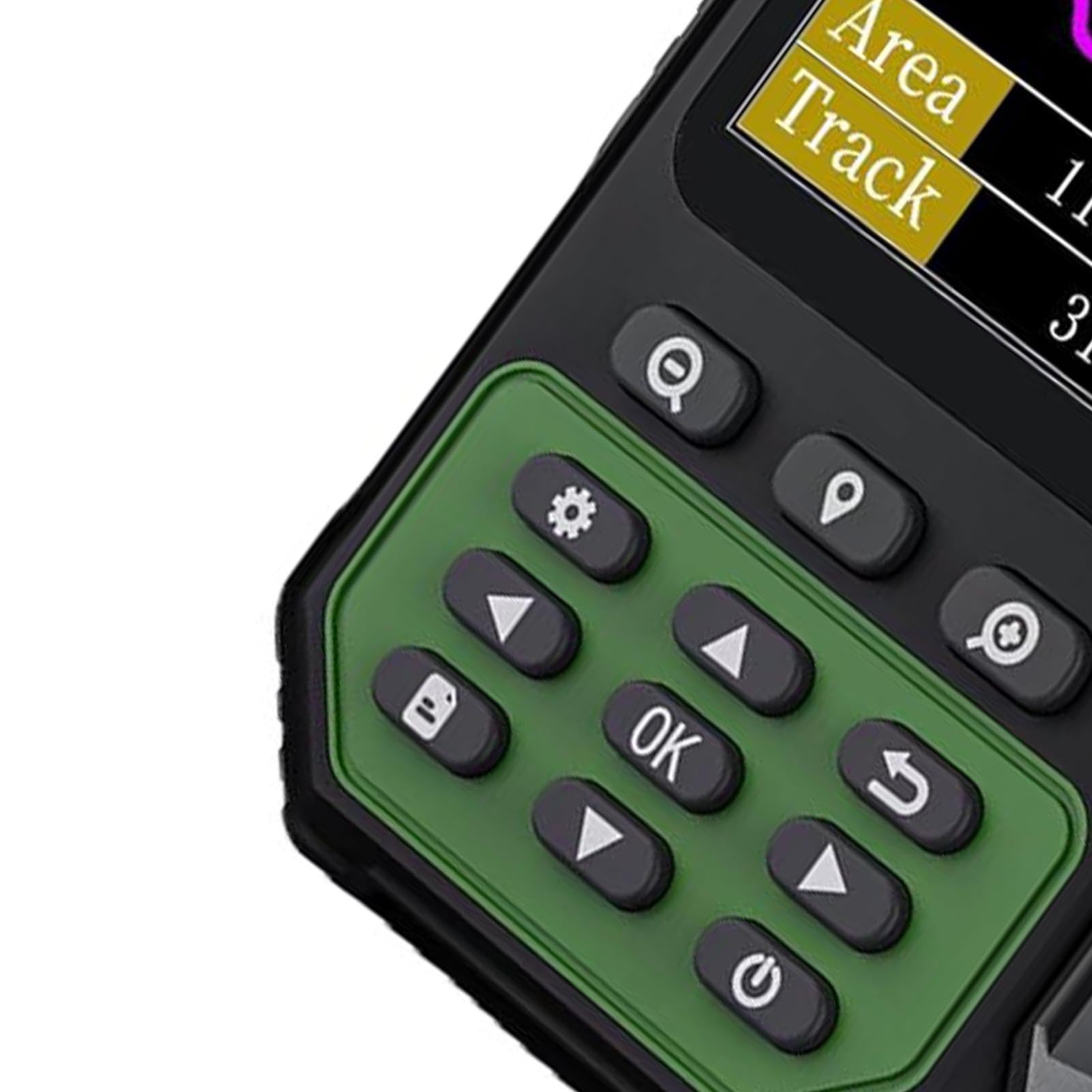 FTVOGUE Compteur Terrestre GPS avec écran Couleur 3,2 Pouces, Double Prise en Charge GPS GNSS pour l'arpentage des Terres Agricoles, Outil de Mesure Précis de la Zone, Longue Durée de Vie de la