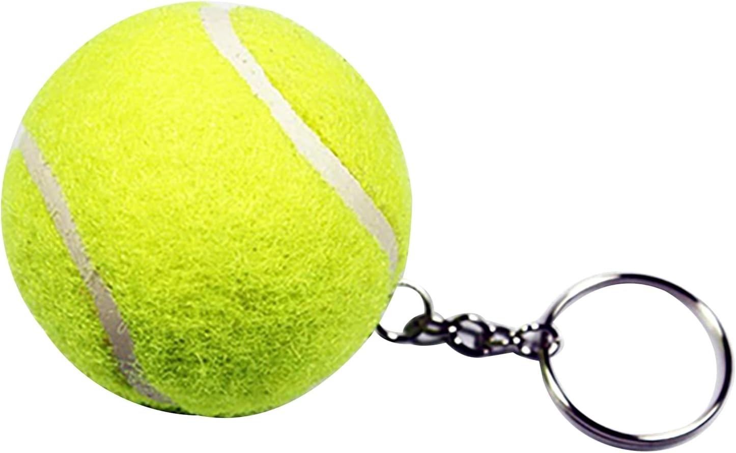 5 PCS Mini Tennis Ball Keychain Key Ring Artificial 3D Tennis Ball Pendant Keyring Sports Lovely Key Chain 3.8cm-4cm