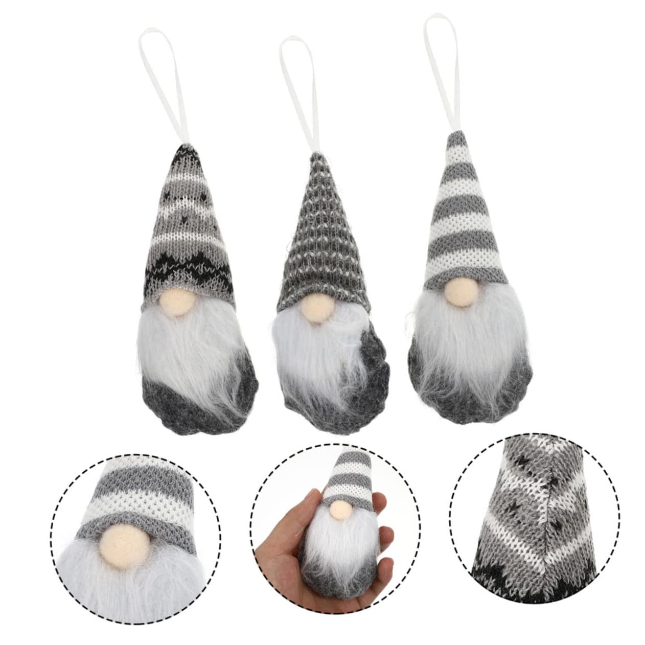 PRETYZOOM STK Weihnachtspuppe entzückende Gnom-Anhänger Weihnachtsdekoration Dekoration Schlafzimmer Bedroom Decoration weihnachtsschmuck Weihnachtszwerg-Ornamente Wichtelanhänger