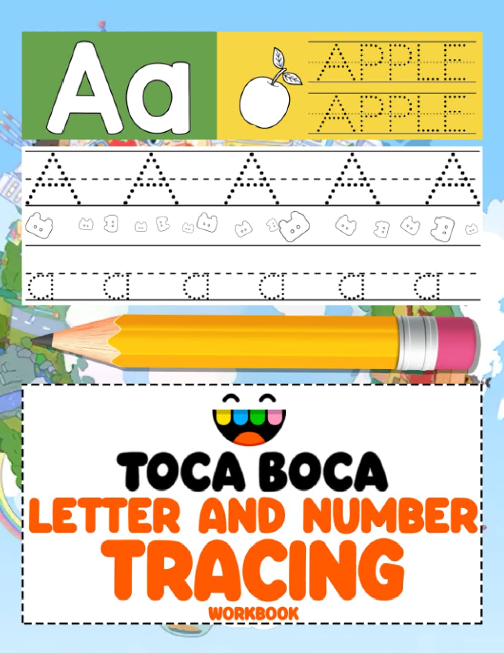 Buy Toca Boca Letter And Number Tracing Workbook Lots Of Letters