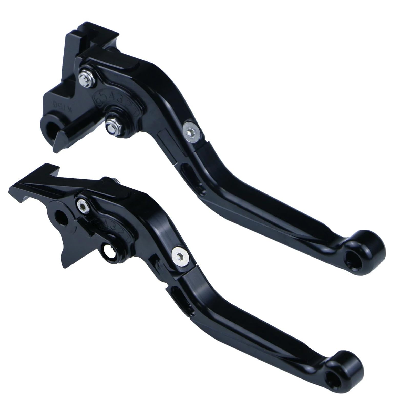 KKMNAIF Motorcycle Handlebar Brake Clutch Lever Adjustable Clutch Brake Levers for GSXR600 GSXR750 2011-2016 for GSXR1000 2009-2016 Motorcycle Brake Lever(Black)