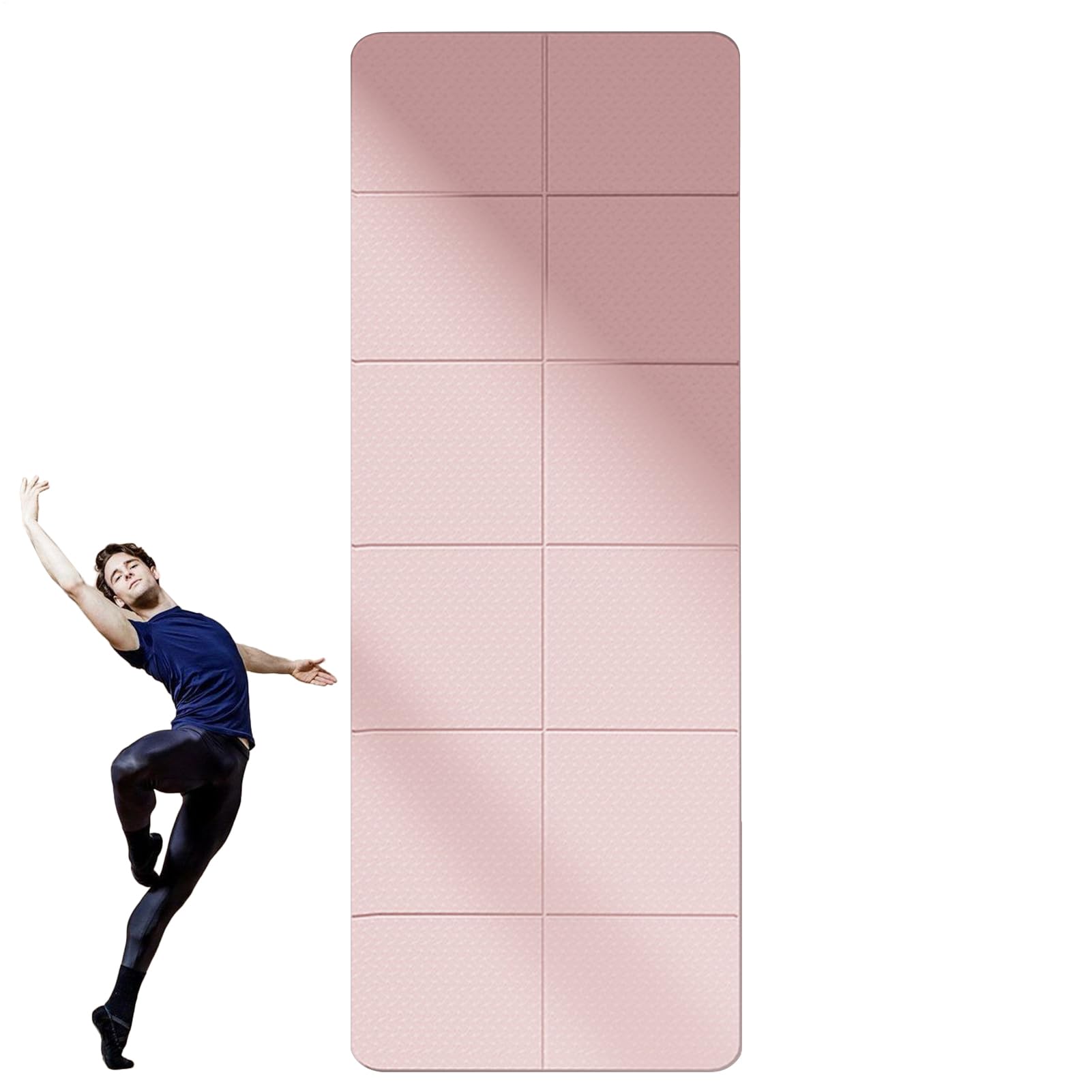 Tappetino da allenamento pieghevole, pieghevole, per yoga, palestra, yoga