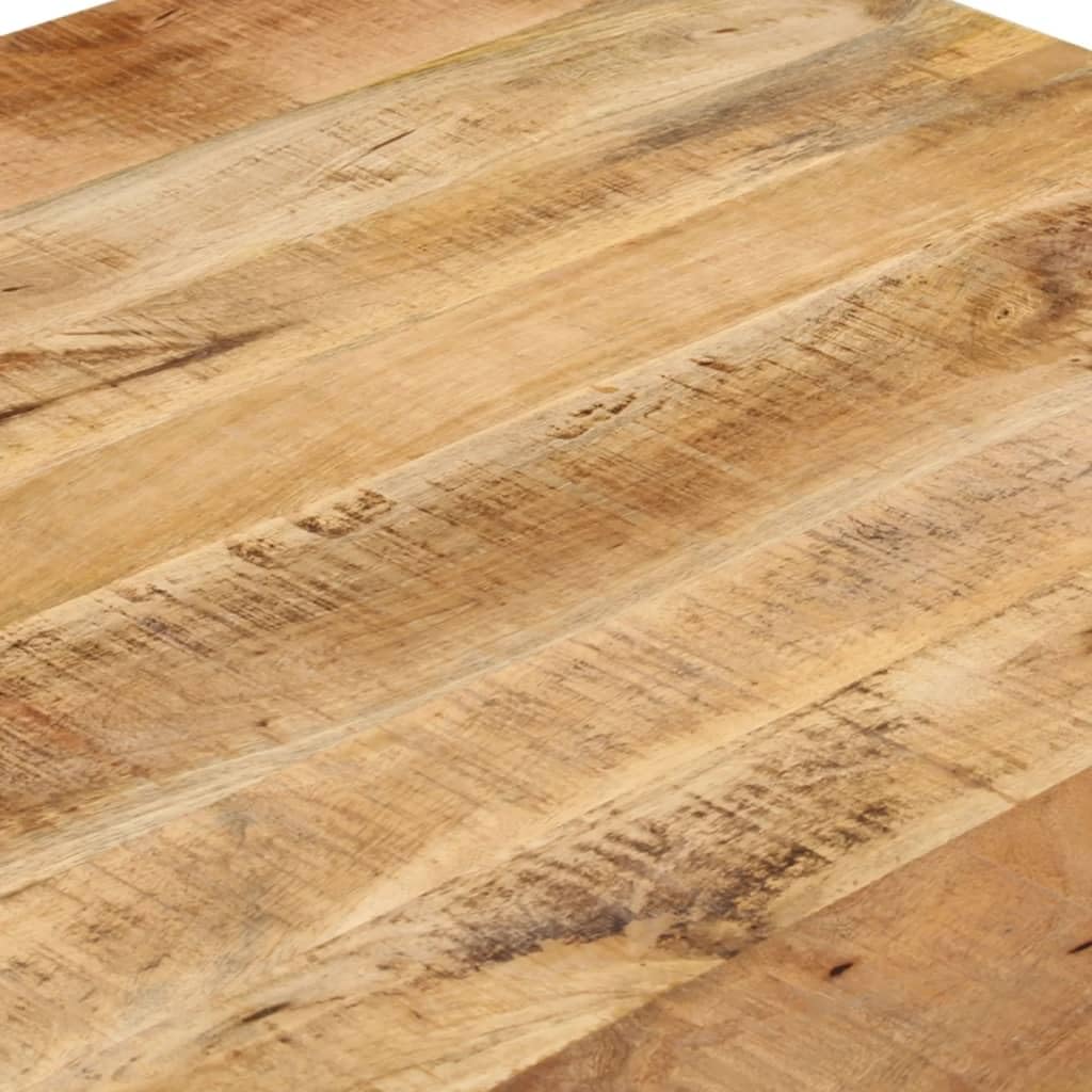 vidaXL Mesa de Comedor de Madera Maciza de Mango 82x80x76 cm