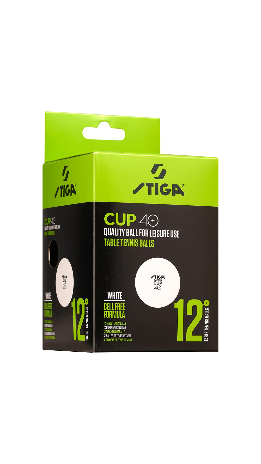 Stiga Cup 40+ Bolas de pingis Adulto
