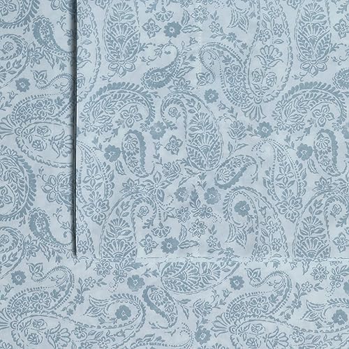 Tribeca Living Cotton Percale Sheet Set - Thumbnail 2