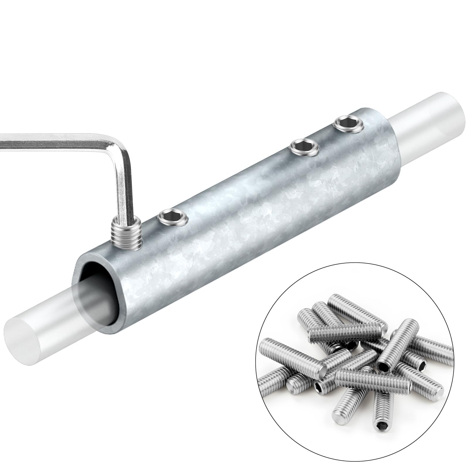 Tornillos Prisioneros M5 X 5 Mm - Acero Inoxidable 304, Hexágono Interior, Pack De 15 Unidades Para Fijaciones