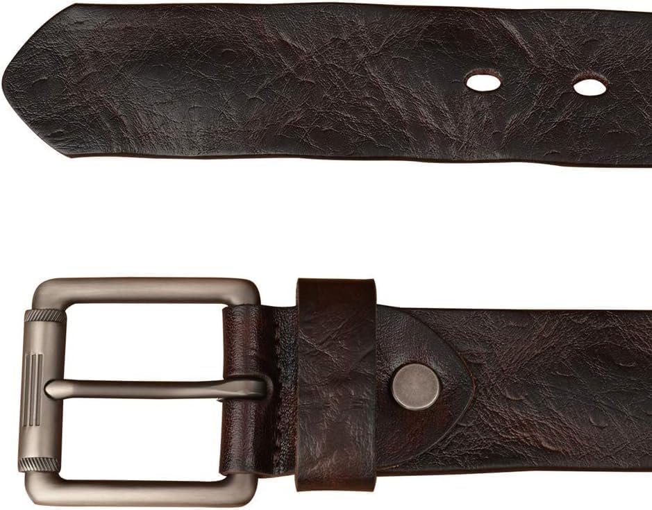 Sress Belts Buckle Belt Head Layer Pure Leather Men Belt Smooth Leather 105/110/115/120cm Soft Belt Casual Belts4