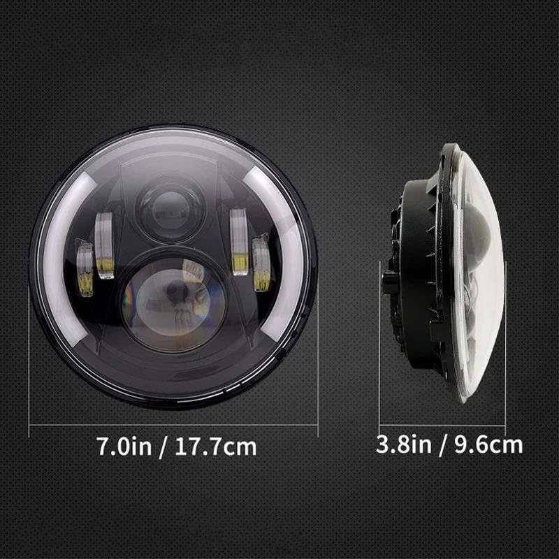に適合する ロイヤル に適合する エンフィールド に適合する ヒマラヤン 400 411 650 350用 7インチ バイク用ヘッド