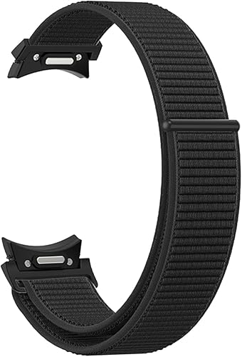 One Click - Correa de nailon sin brecha compatible con Samsung Galaxy Watch 6 5 4 1.575 in 1.732 inGalaxy Watch 6 Classic Band 1.850 in 1.693