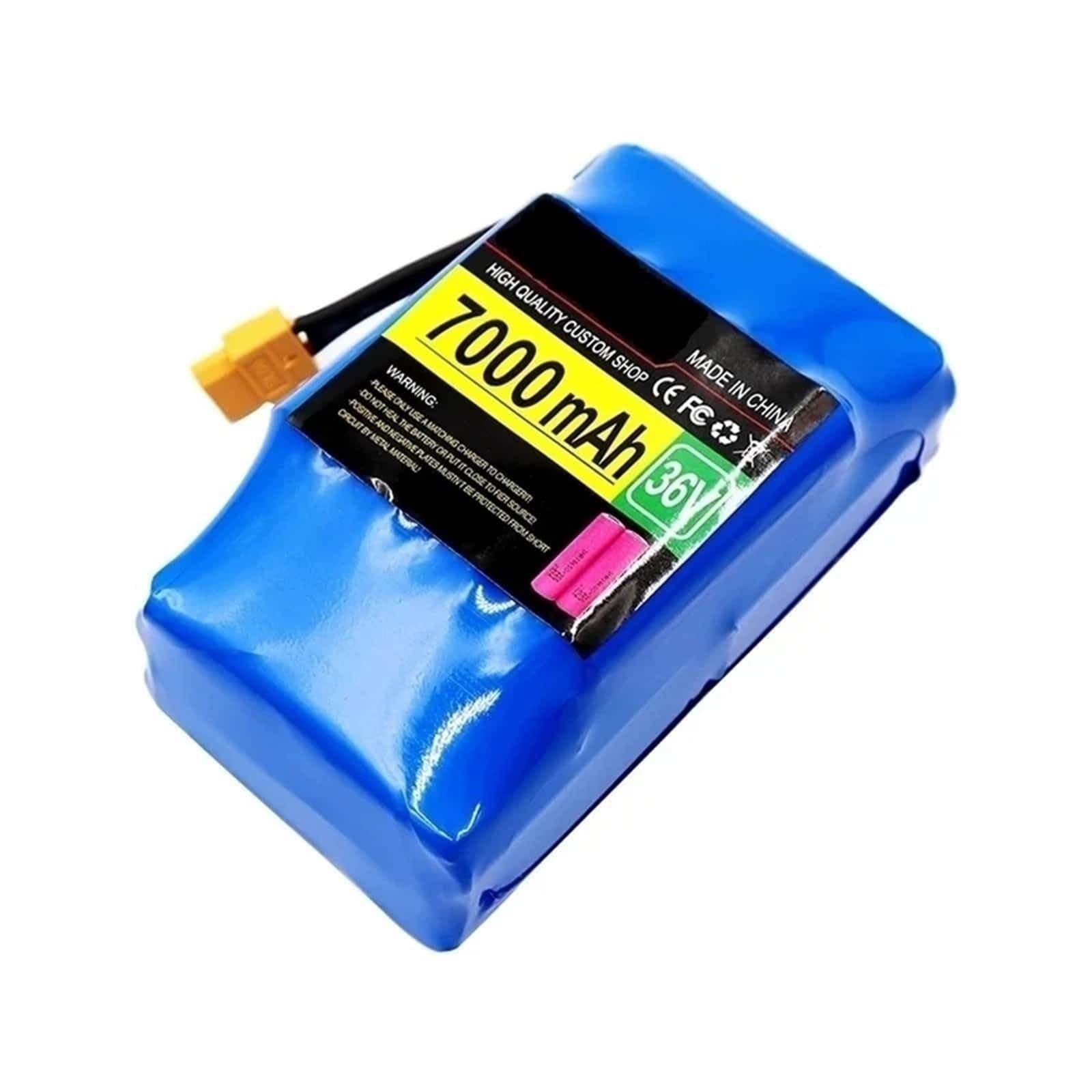 JKDND 36V 4.4/7.0Ah Batería Compatible con Monopatines Eléctricos, Patinetes Y Monociclos 10S2P, Batería Recargable De Iones De Litio.(7000mAh)