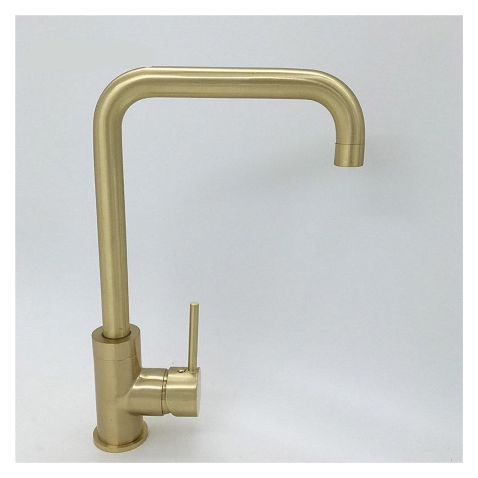 Robinet de laiton brossé or pour mitigeur de cuisine design