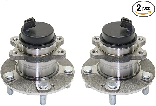 Amazon Com Detroit Axle Rear Wheel Hub And Bearing Replacement For 2010 2013 Kia Forte Forte Koup Forte5 2pc Set Automotive