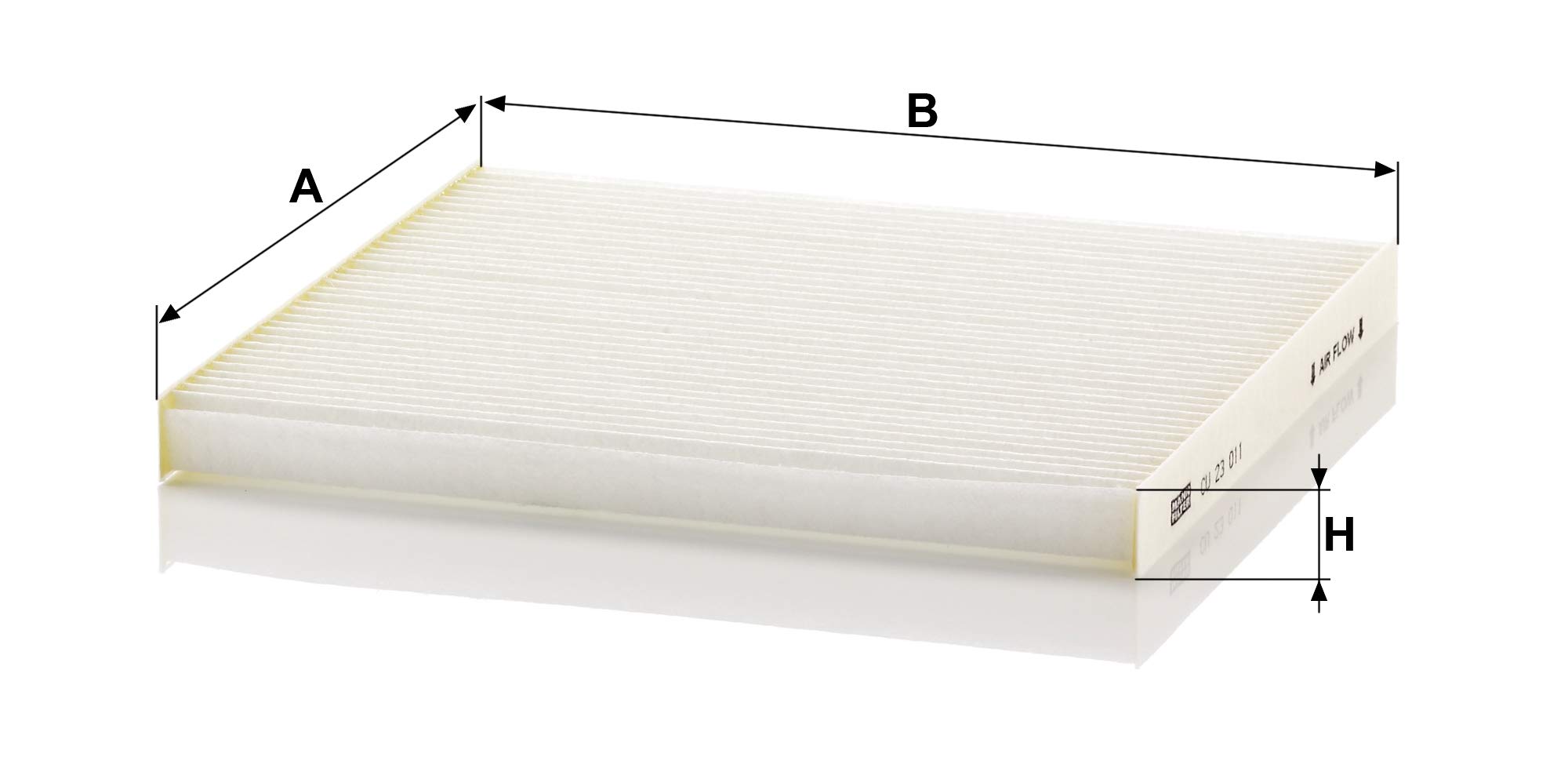 Filtro Aria Abitacolo MANN-FILTER CU 25 003 - Per Auto E Veicoli Commerciali, Alta Qualità - Foto 2