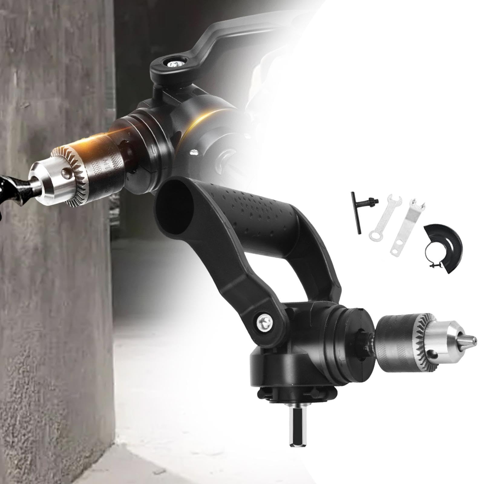 Rechtwinklig Biegbarer Verlängerungs Bohrfutteradapter für 1,5 Mm bis 10 Mm Bohrer