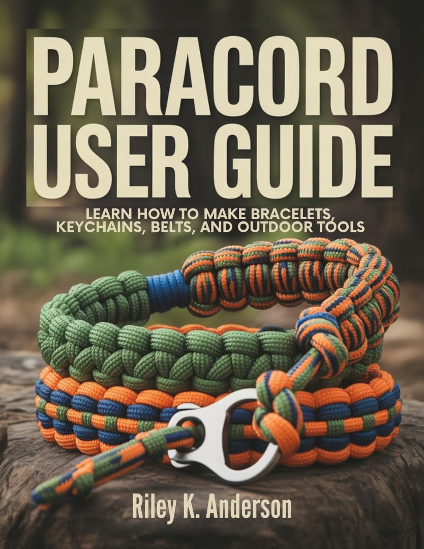 Paracord User Guide: Learn How to Make Bracelets, Keychains, Belts, and Outdoor Tools