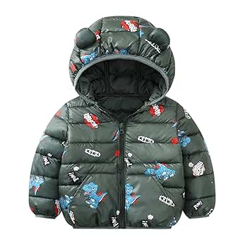 Amazon.com: Baby Puffer Jacket Hooded Light Winter Coats