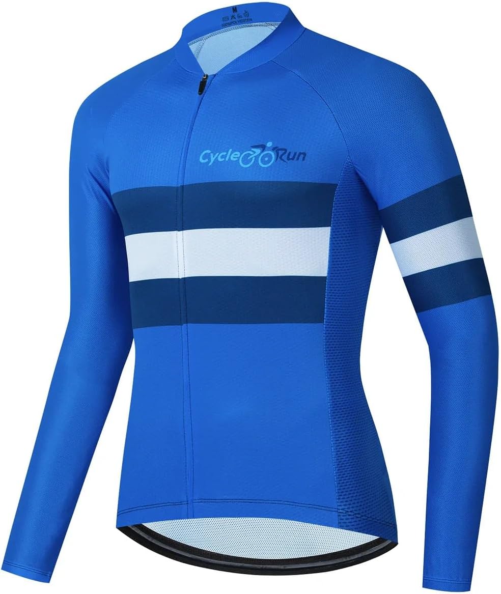 [Cycle-Run] 長袖、3つのリアポケット。 Cr-long-kabu レディース