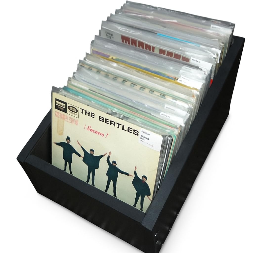 Cajón para Discos Vinilo 7" (Single Pequeño, NO para LP) / Ref. MAR023