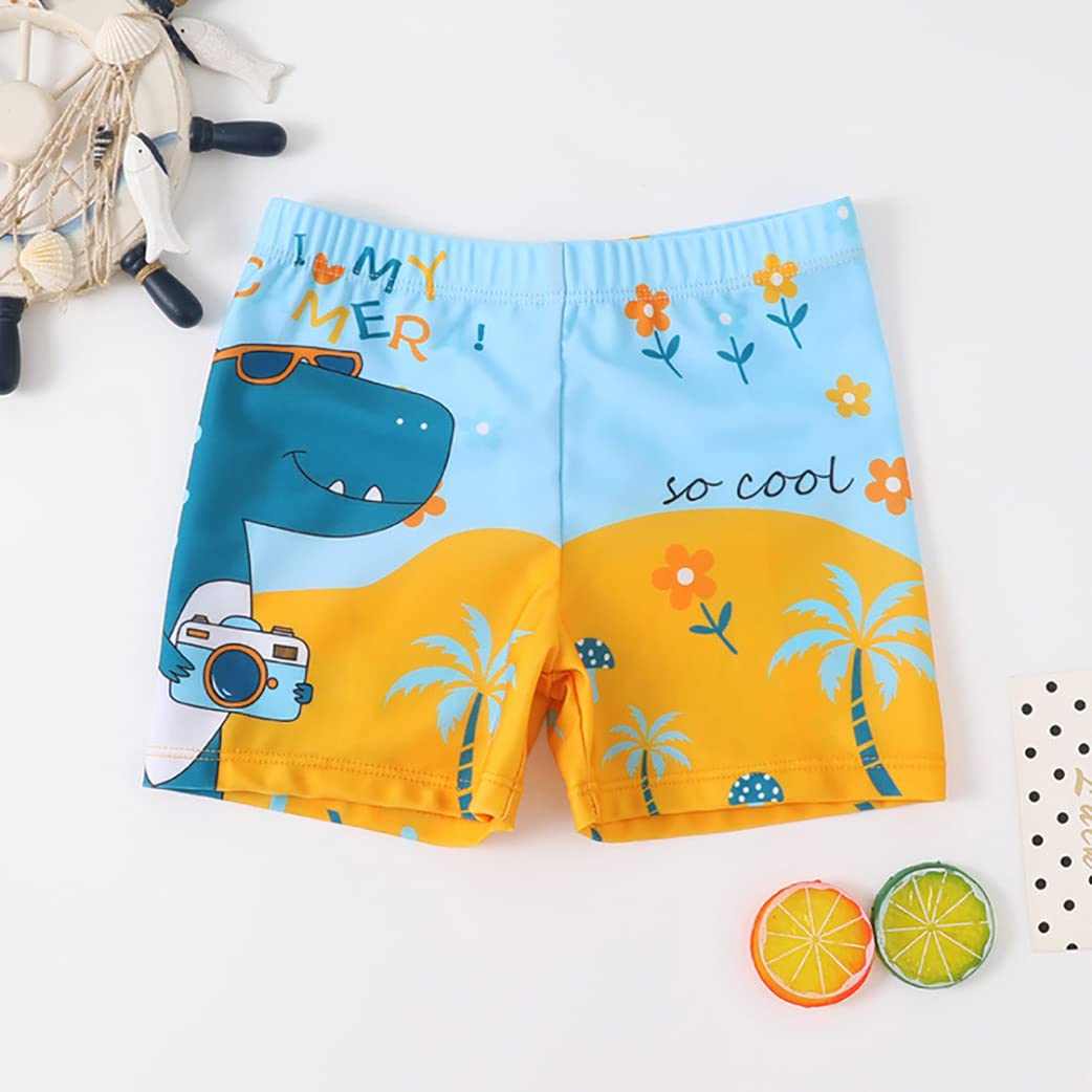 2er-Pack Jungen Badeshorts 5-13 Jahre große Jungen Bademode Dinosaurier Kinder Badehose